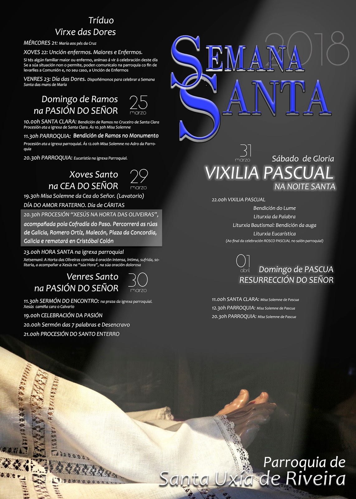 Semana Santa en Ribeira 2018 Ribeira